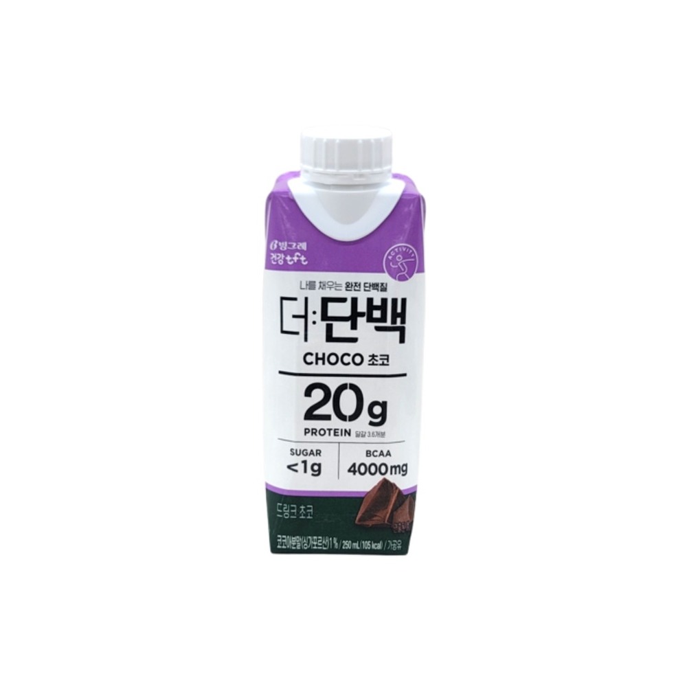 빙그레 더:단백(초코)드링크250