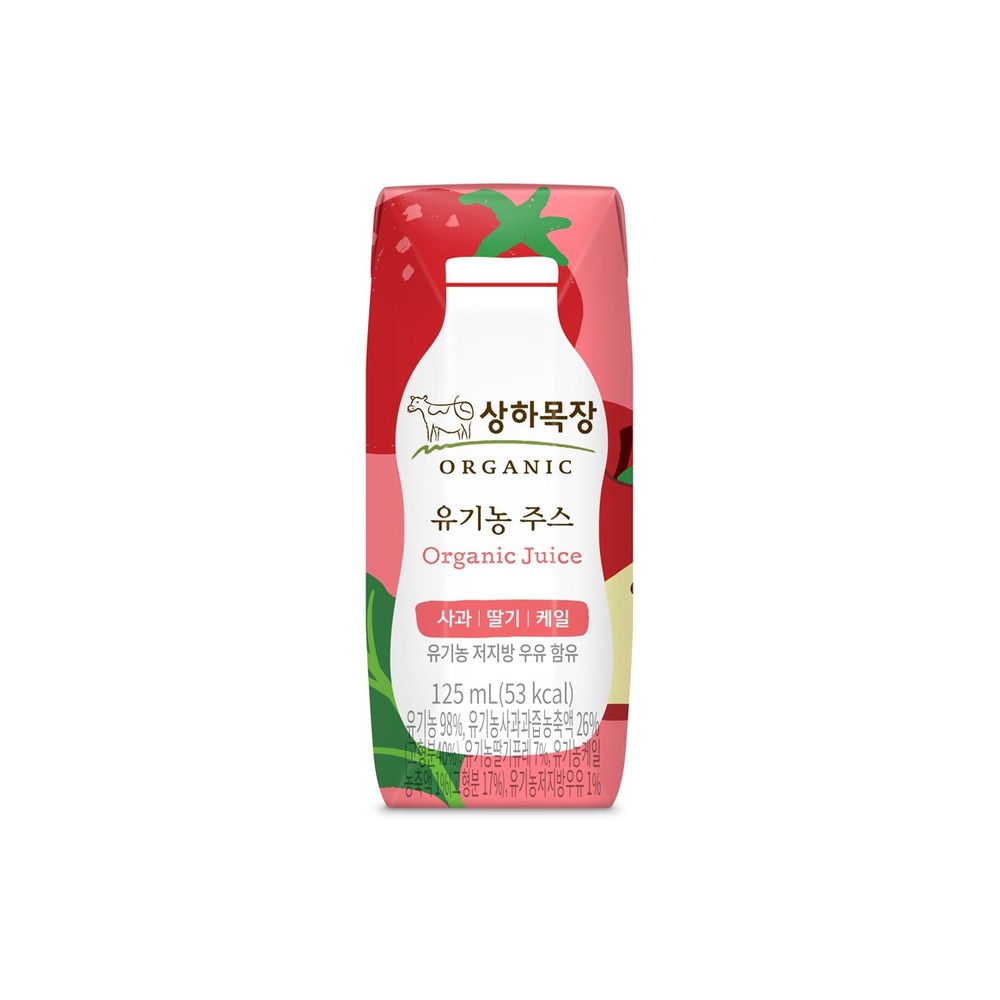 매일 상하 주스 딸기