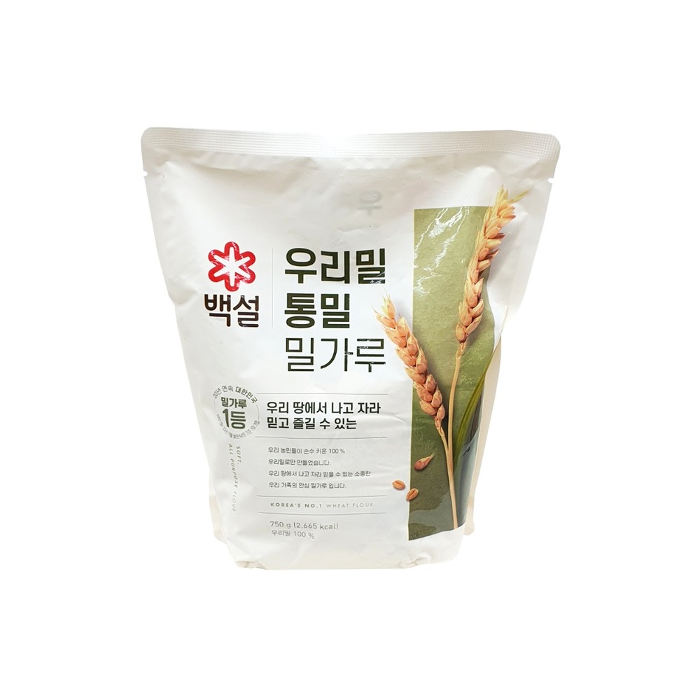 백설)우리밀통밀가루