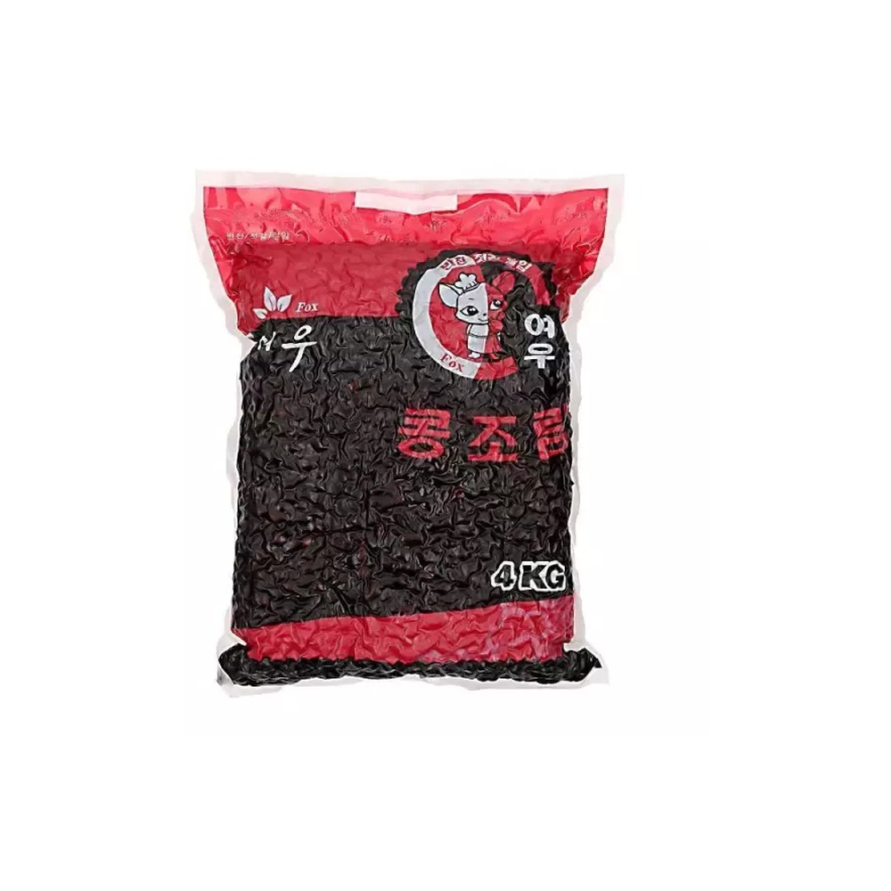 여우마을 흑콩조림