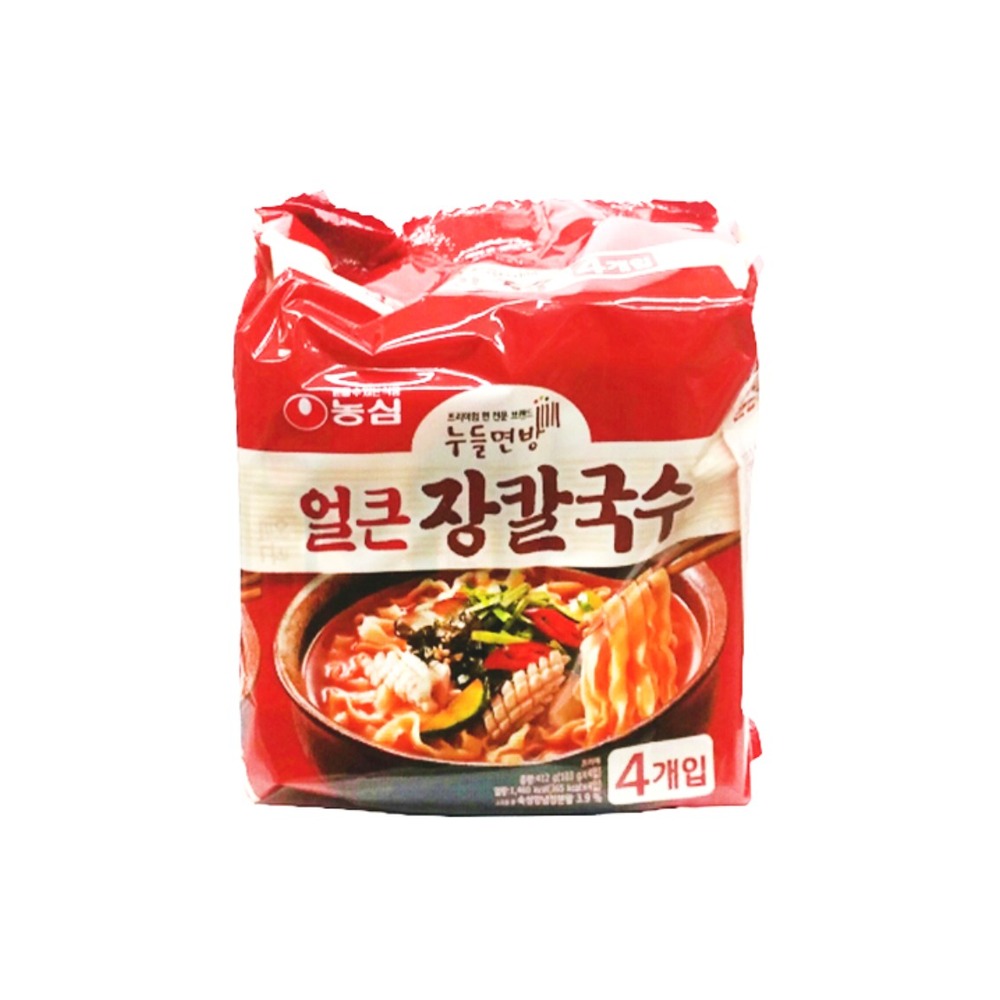 농심)얼큰장칼국수(멀티)