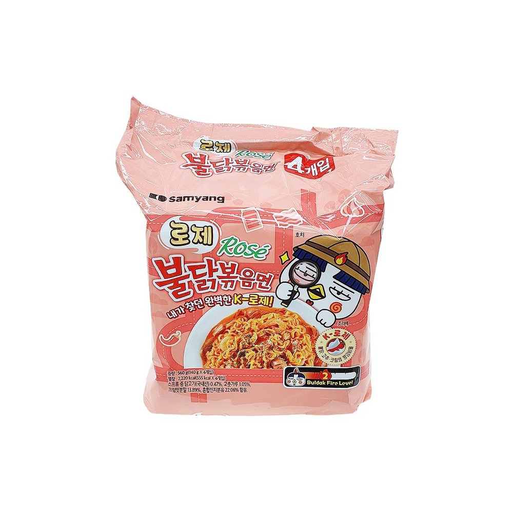 삼양 로제불닭볶음면(멀티)