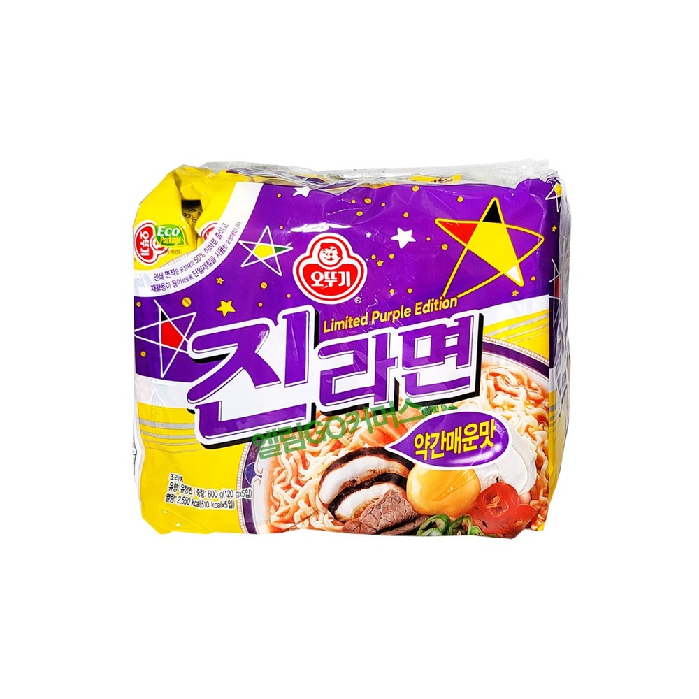 오뚜기 진라면약간매운맛 멀티