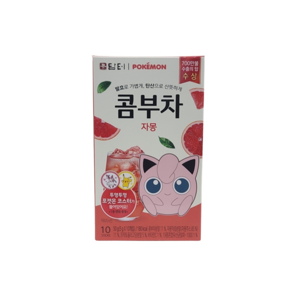 동서 담터 포켓몬 콤부차 자몽