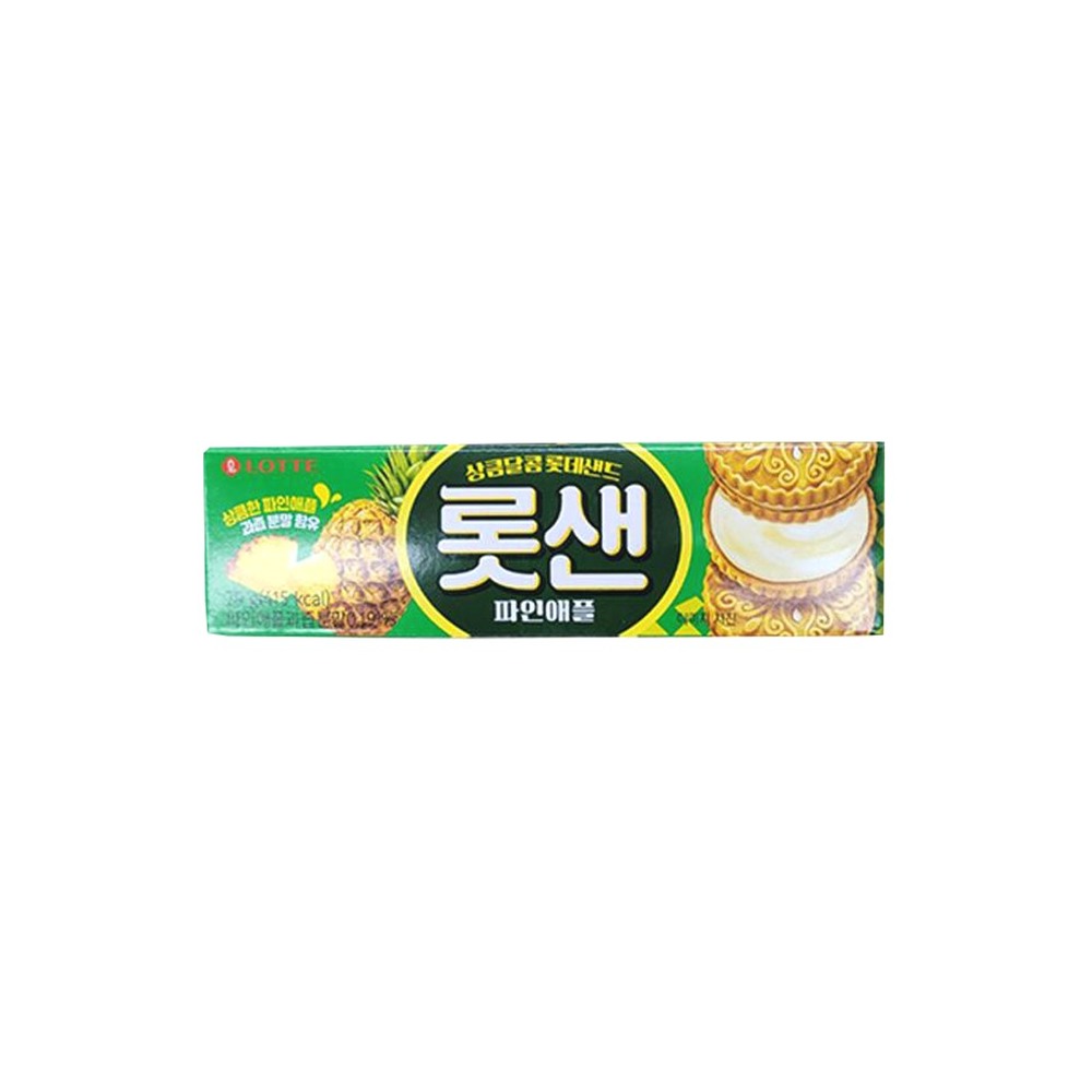 롯데 롯샌 파인애플 골라담기