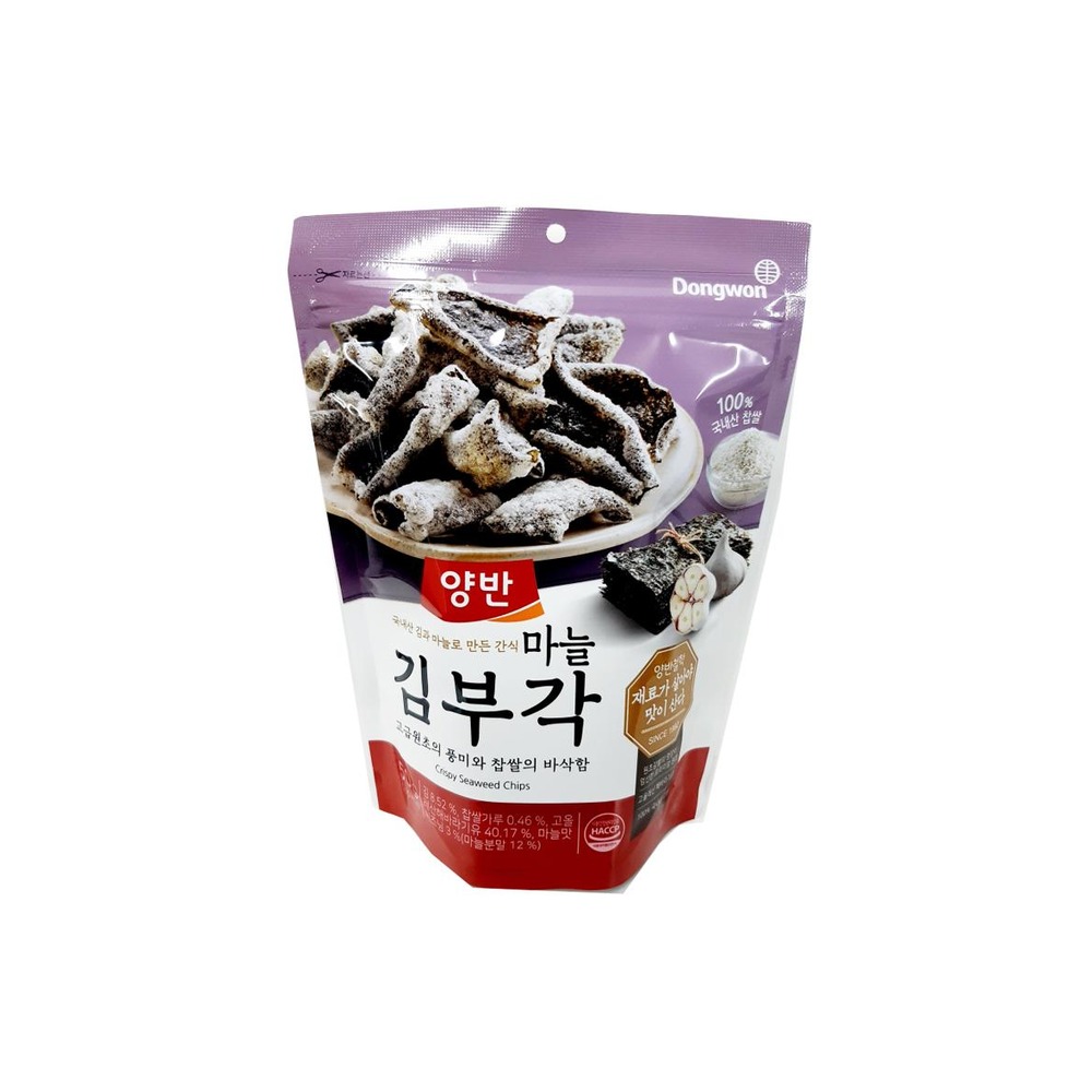 동원 양반 마늘김부각
