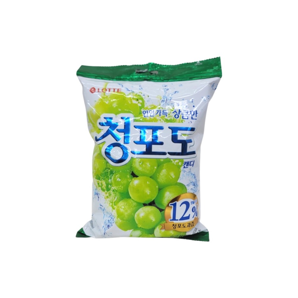 롯데 청포도캔디