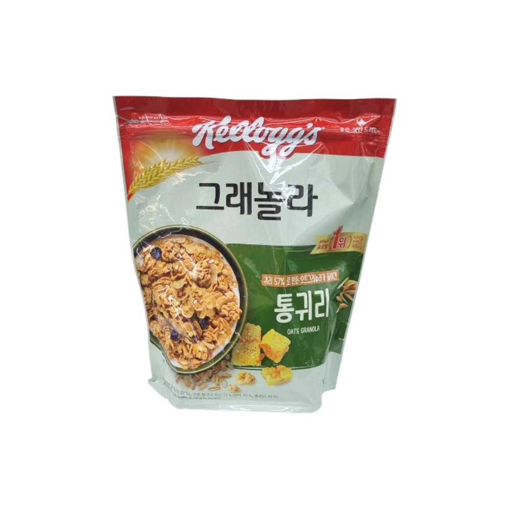 켈로그통귀리그래놀라