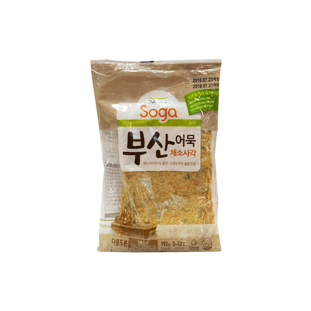 부산어묵야채사각
