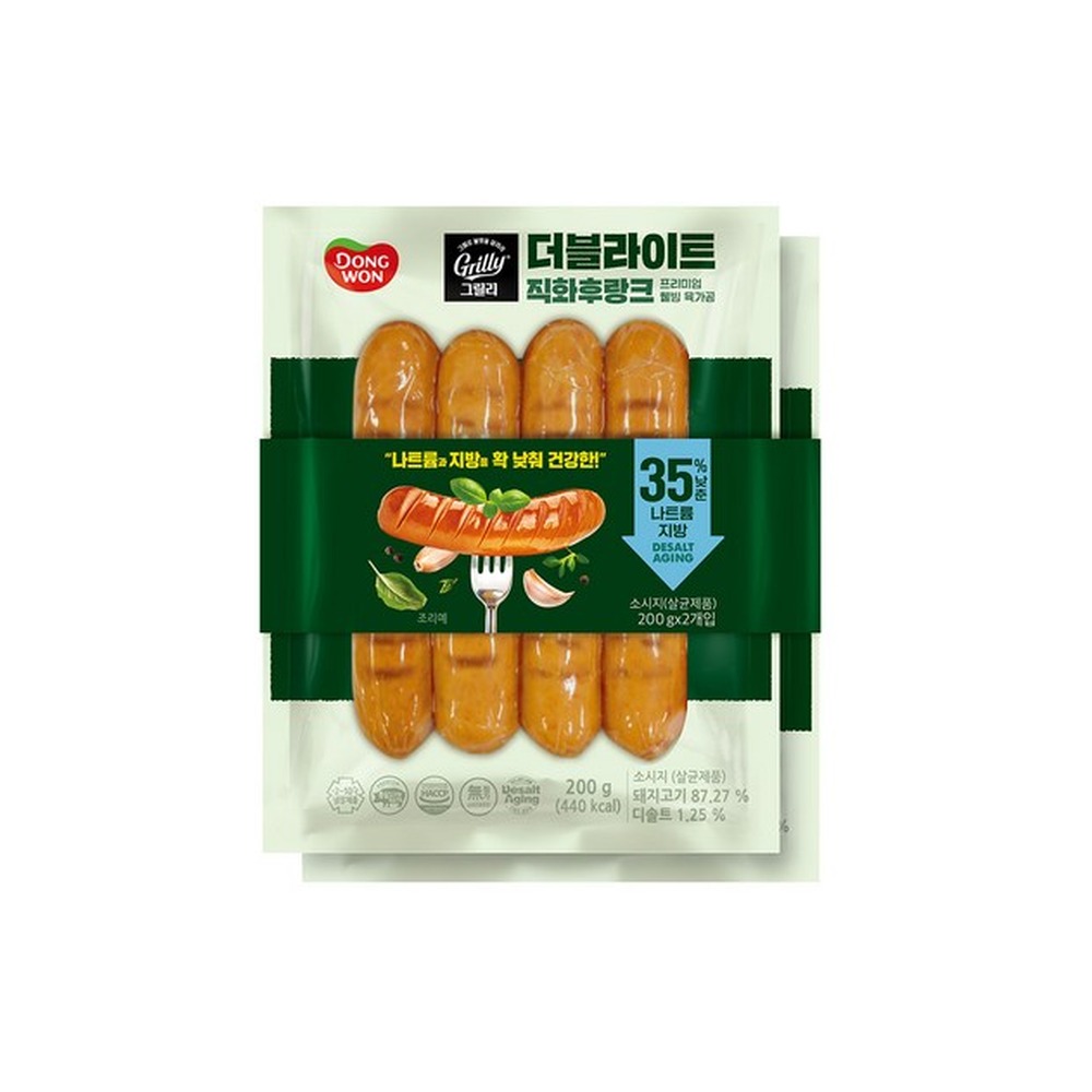 동원 그릴리 더블라이트 직화후랑크