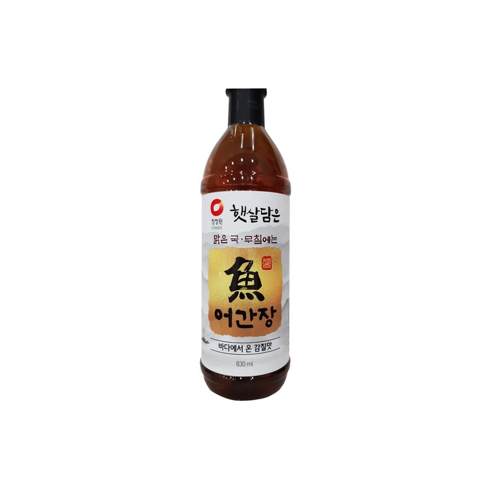 청정원 어간장