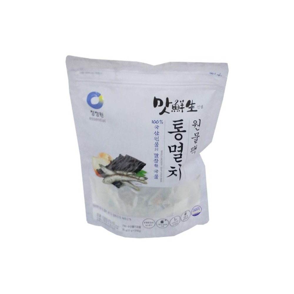 청정원 맛선생통멸치원물팩