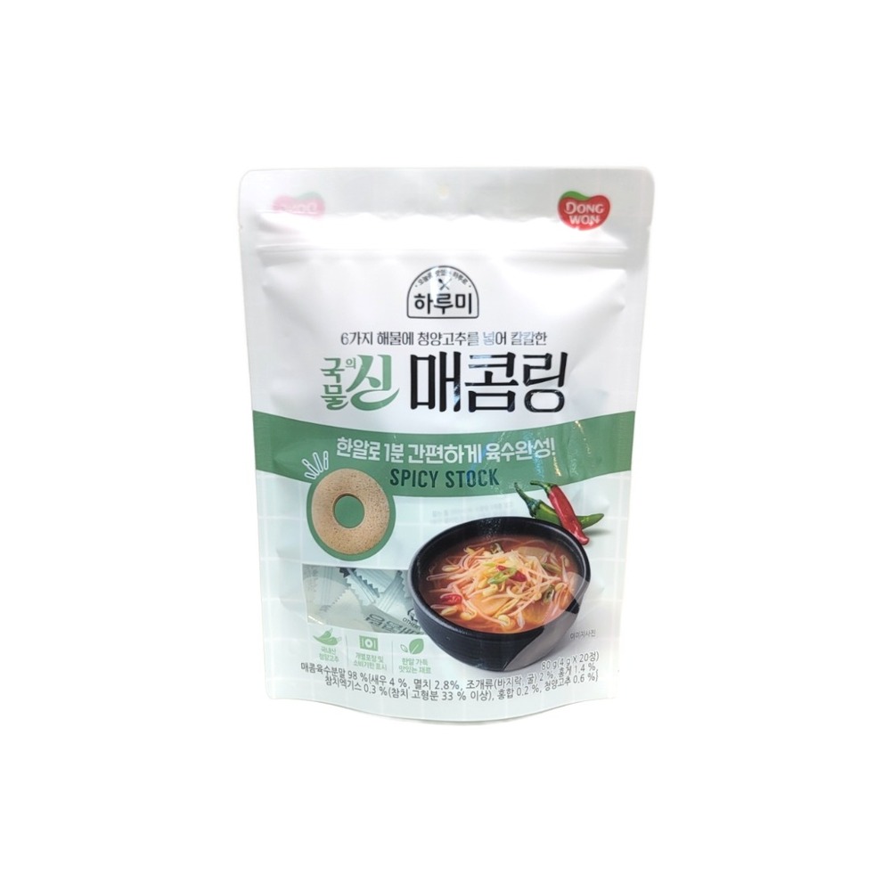 동원 하루미 국물의신 매콤링