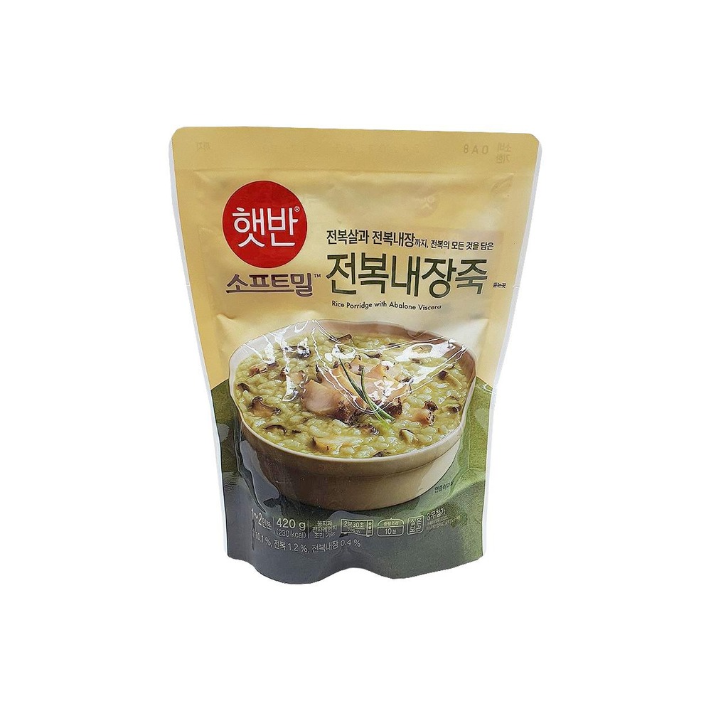 전복내장죽