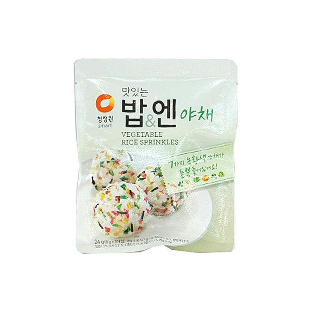 청정원 맛있는밥엔야채
