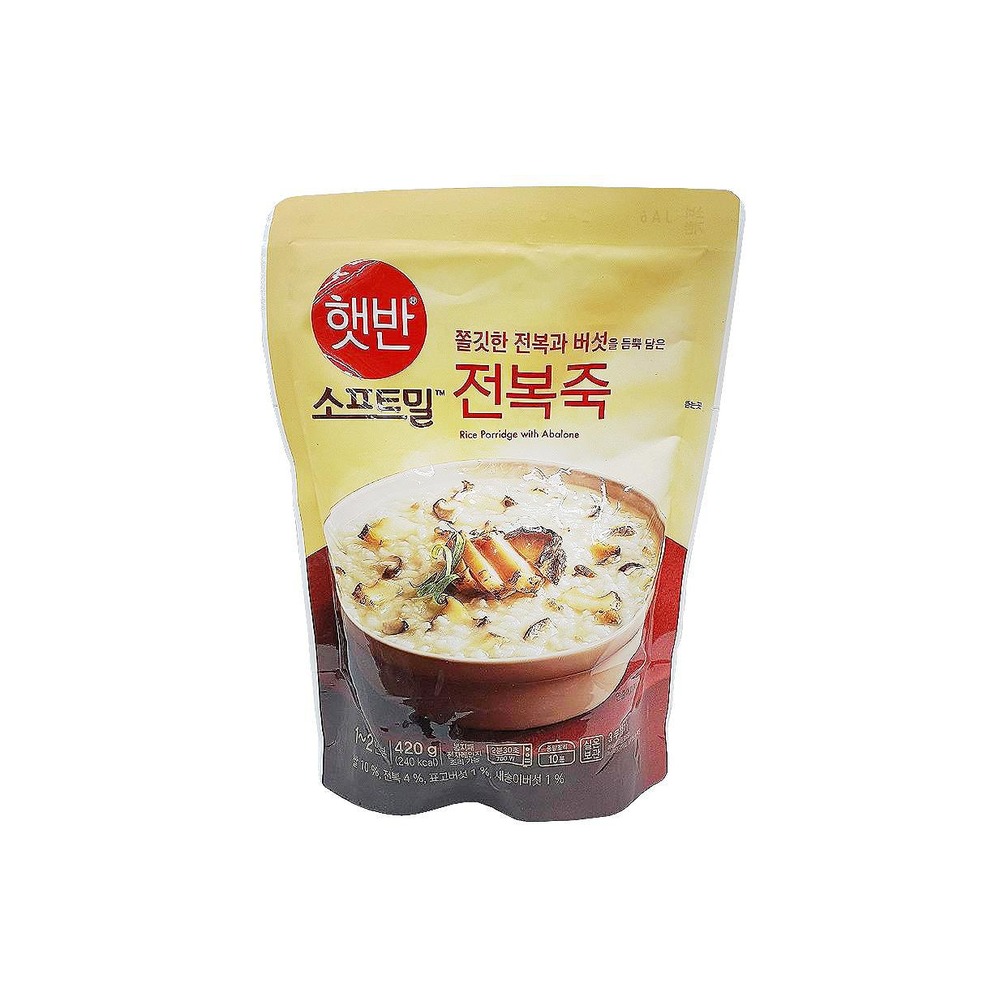 비비고전복죽