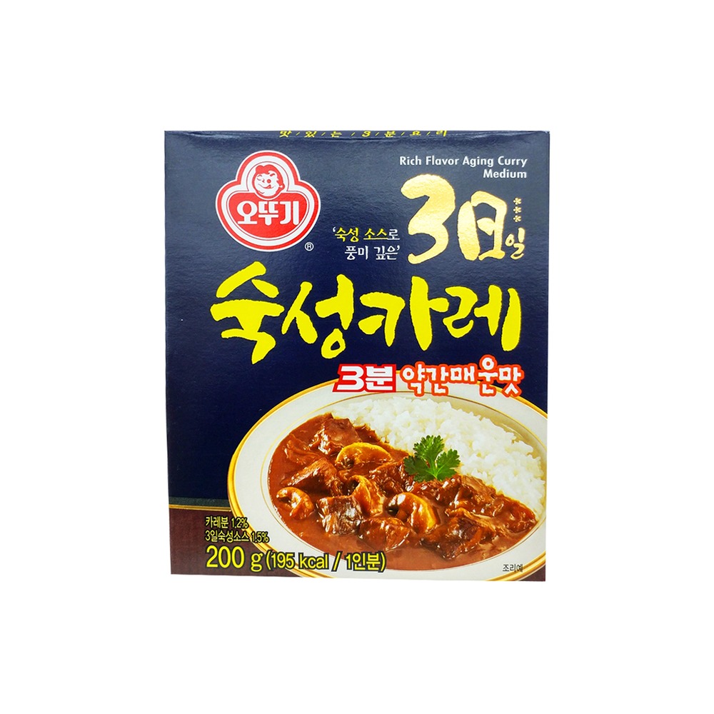 오뚜기 3일숙성카레 3분약간매운맛