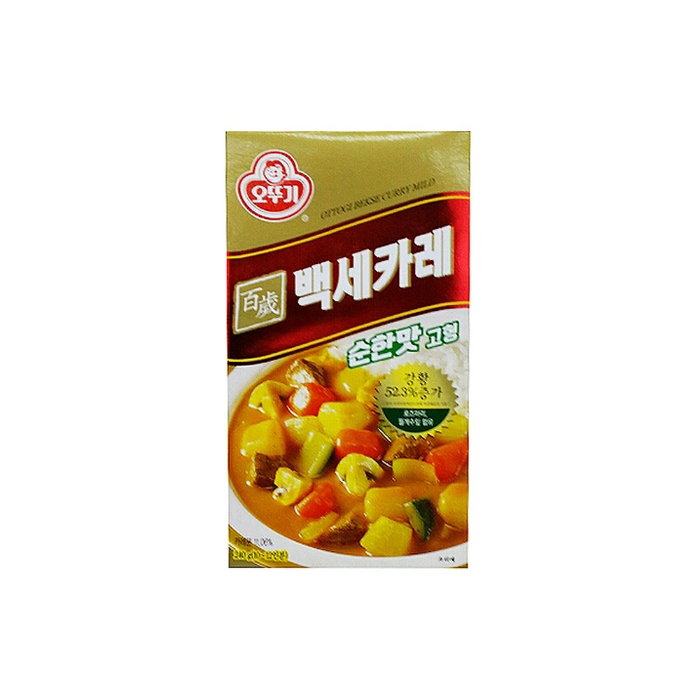 오뚜기 백세카레고형 순한맛