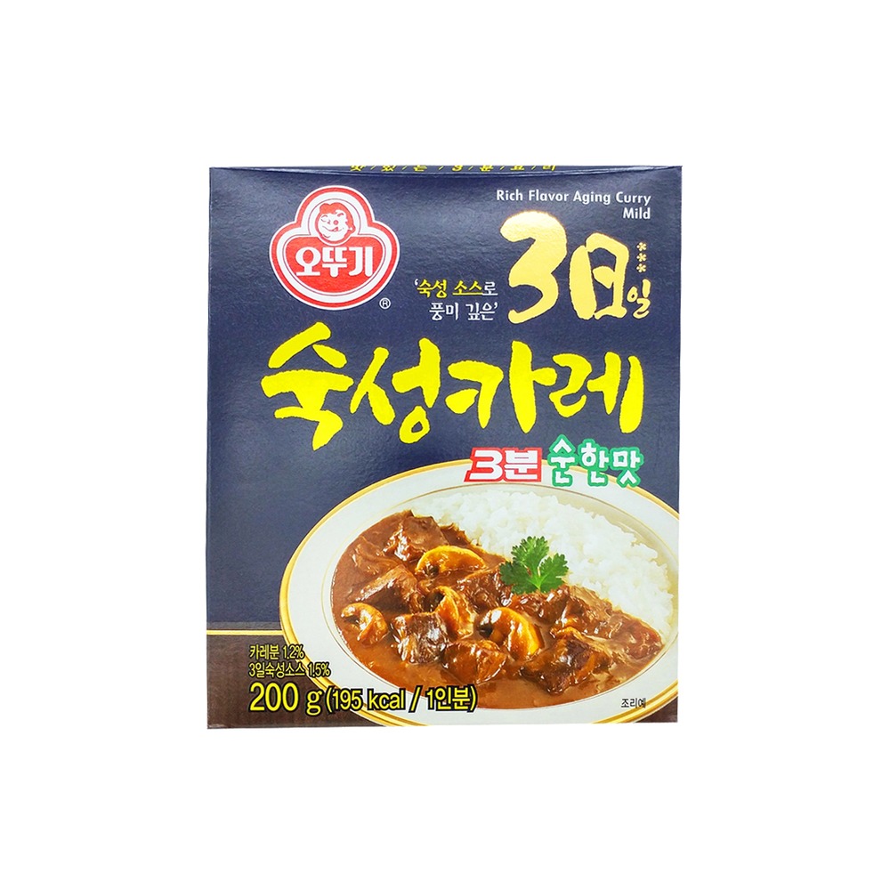 오뚜기 3일숙성카레 3분순한맛