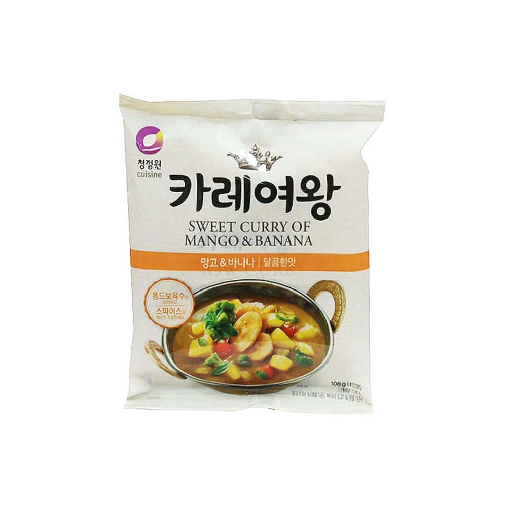 청정원 카레여왕망고바나나