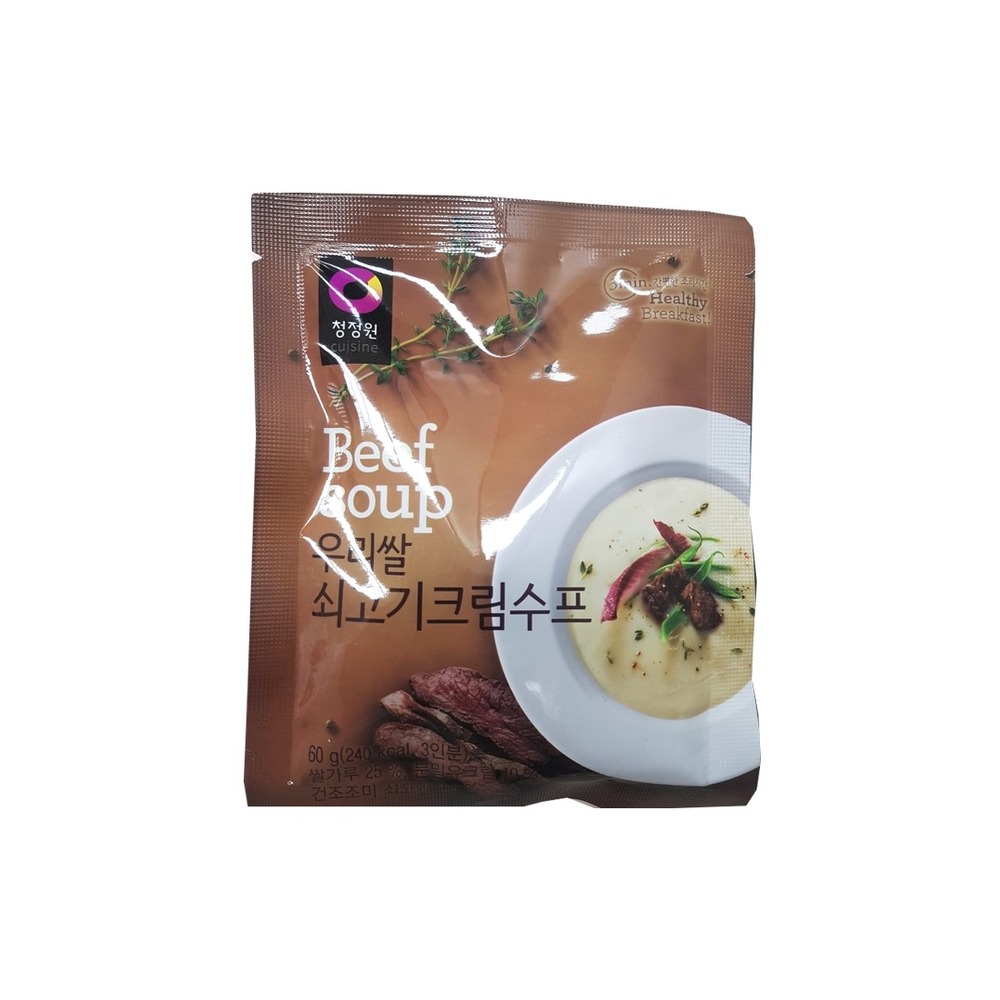 청정원 우리쌀쇠고기스프