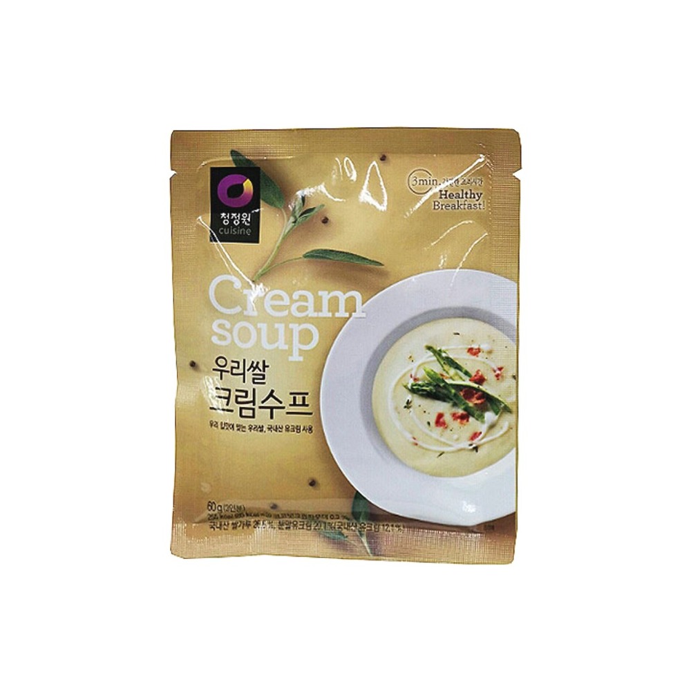 청정원 우리쌀크림스프
