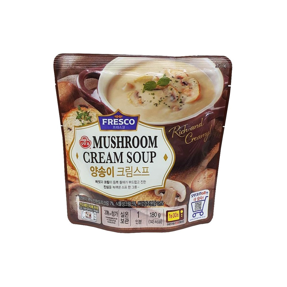 프레스코 양송이크림스프