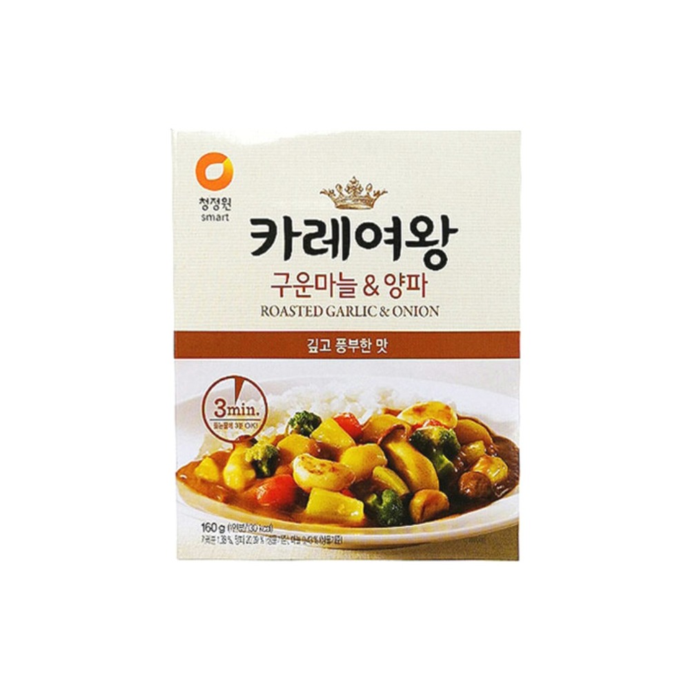 청정원 카레여왕구운마늘양파