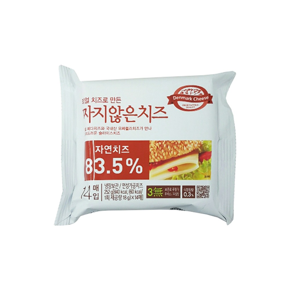 동원 짜지않은치즈 252g