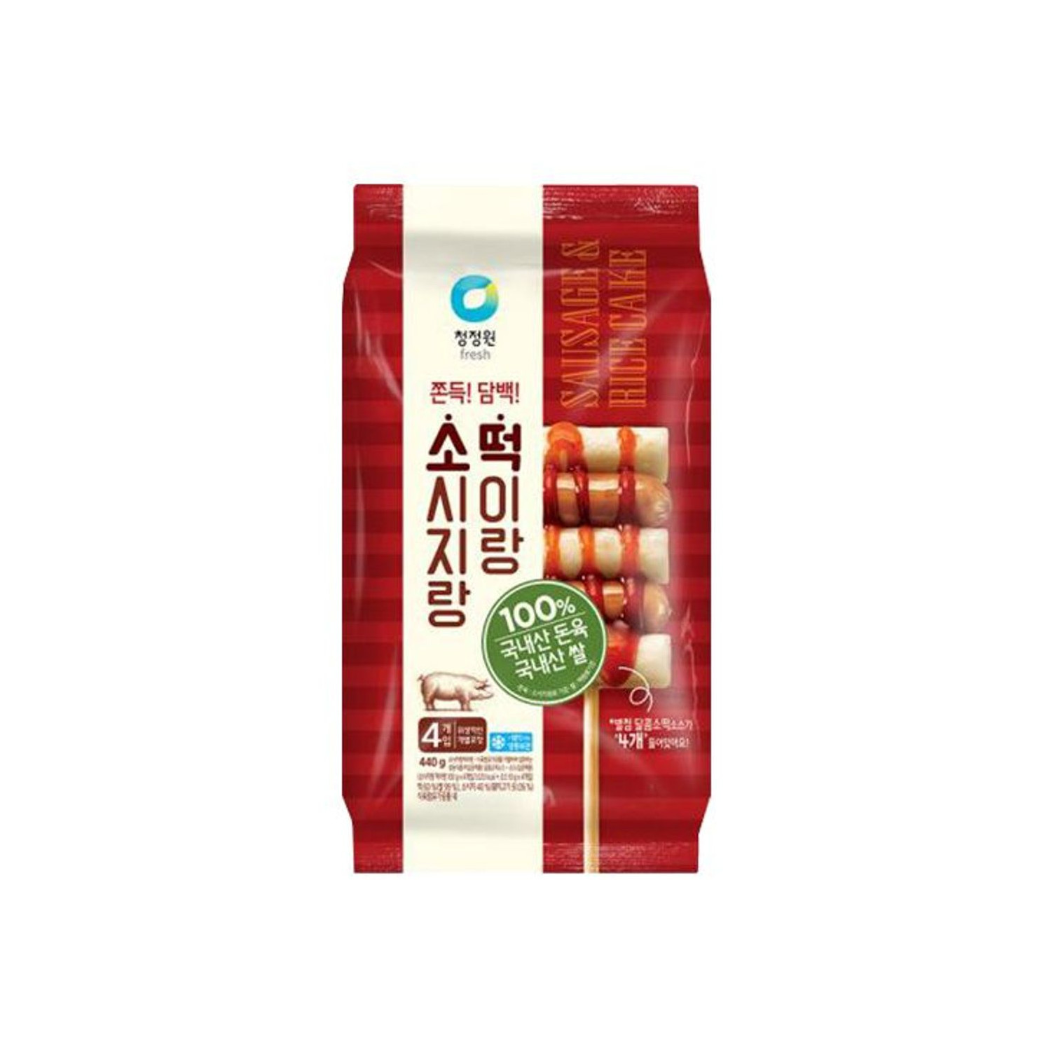 청정원 소시지랑떡이랑