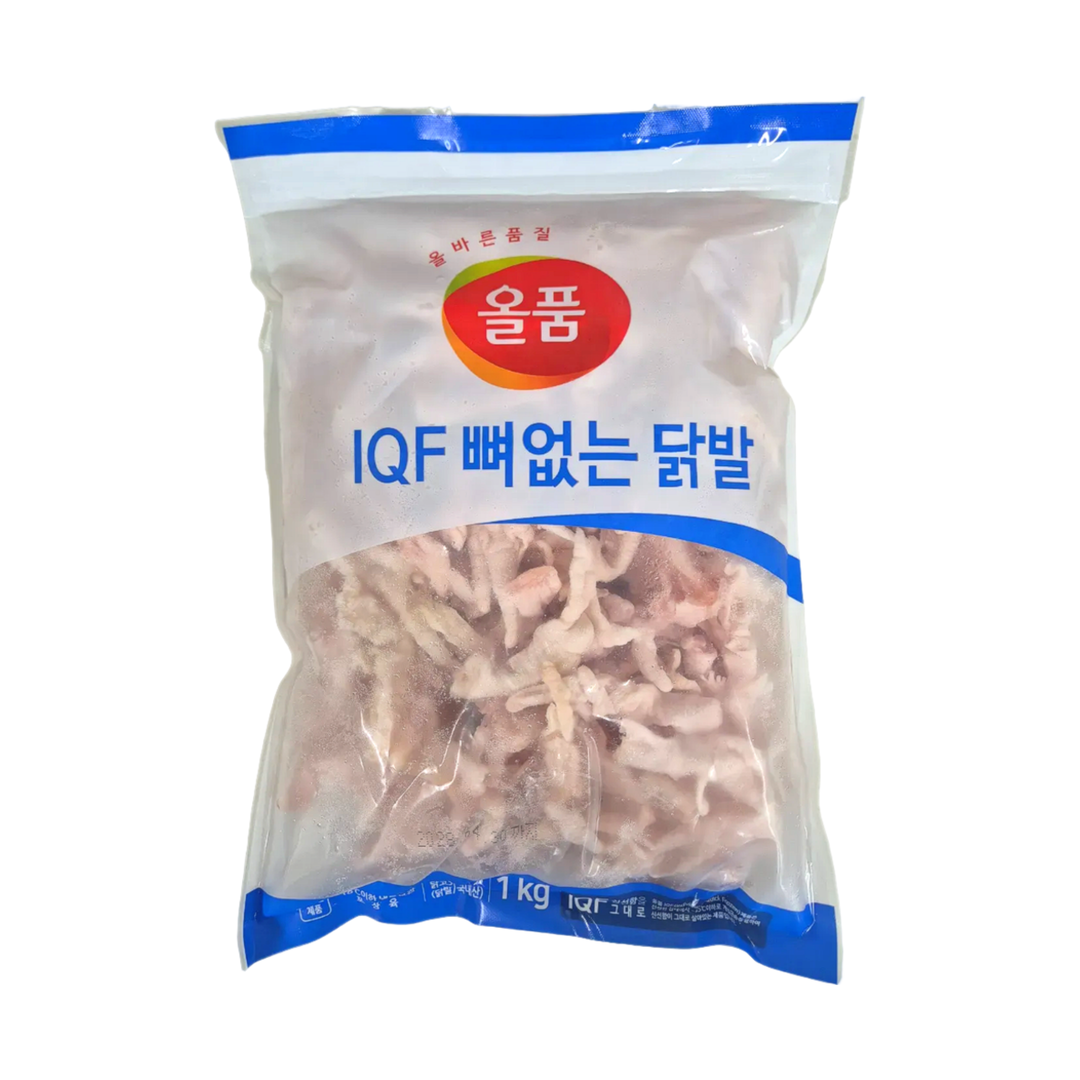 올품 IQF 뼈없는 닭발