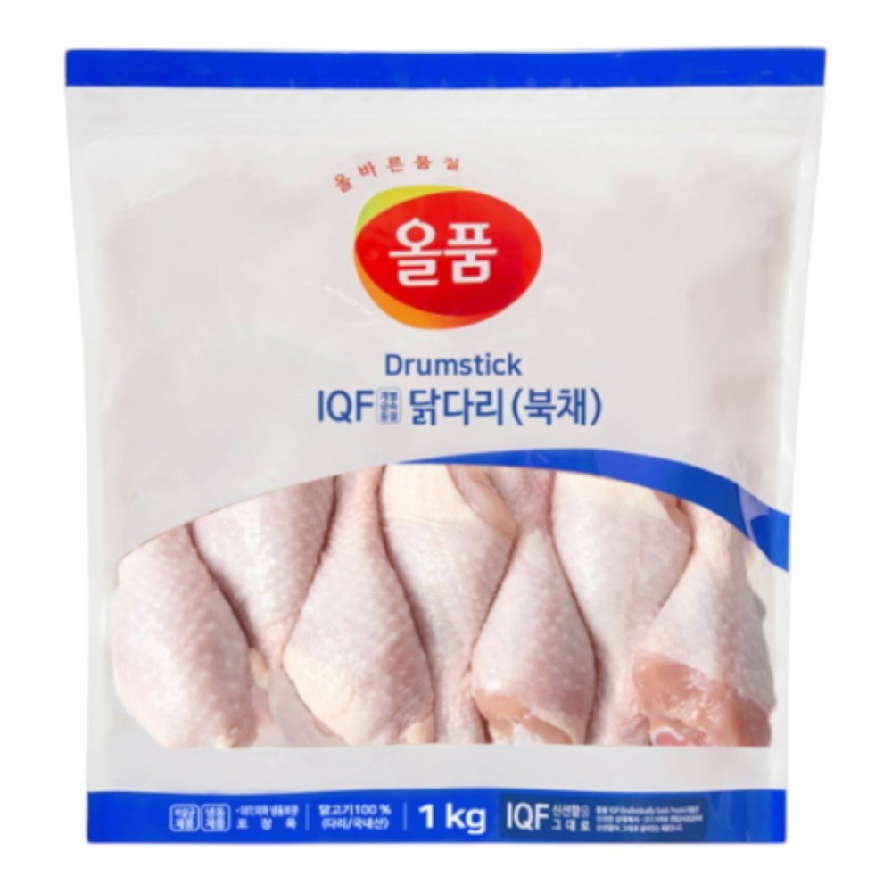 올품 IQF 닭다리(북채)
