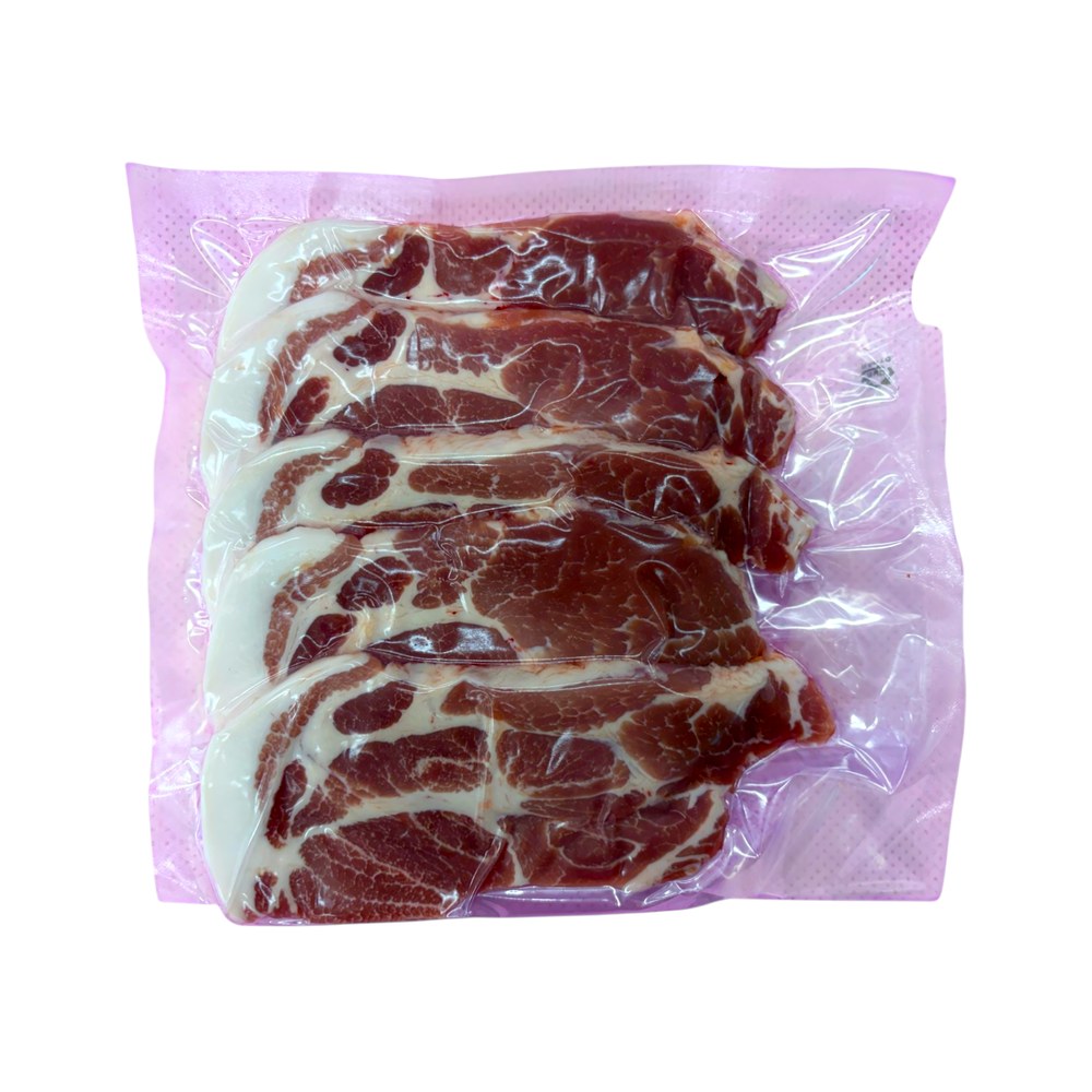 한돈 생목살 구이용